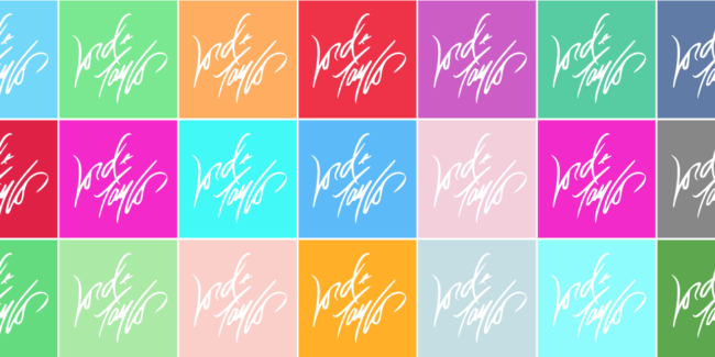 grid of multi colored Lord & Taylor logo