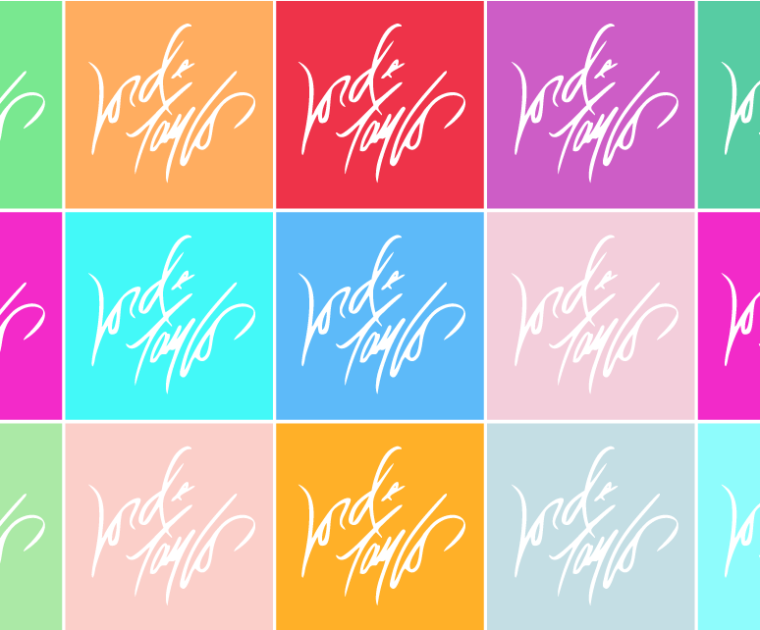 grid of multi colored Lord & Taylor logo