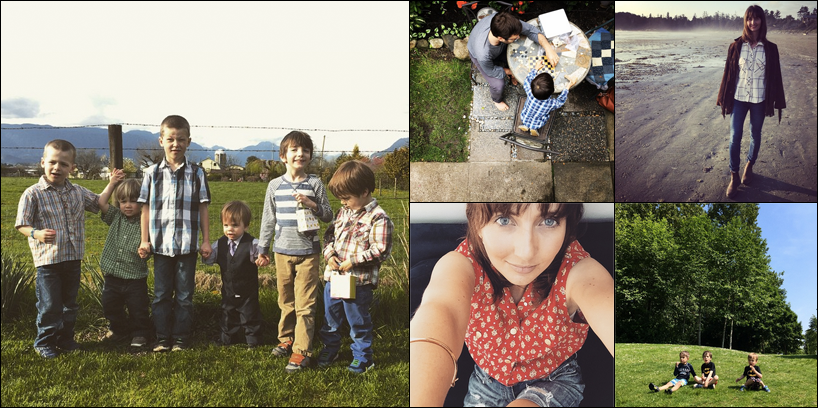 collage from mommy blogger Elasticpantcity / Michelle Gadd