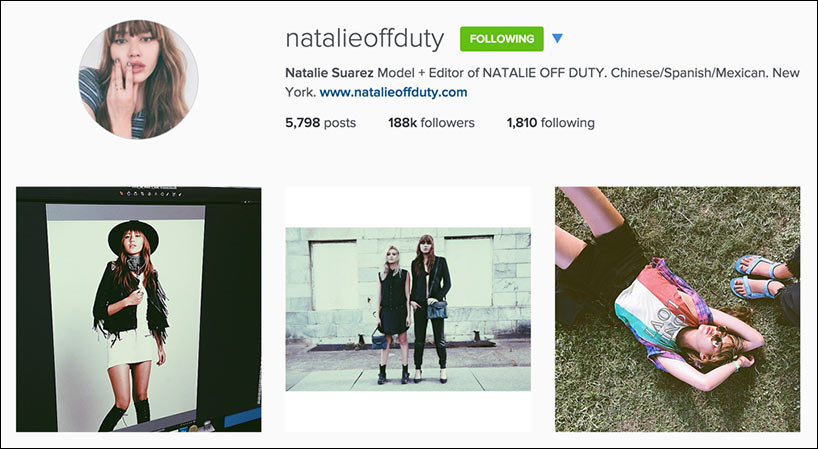 edgy style bloggers @natalieoffduty