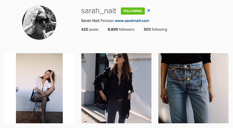 edgy style bloggers @sarah_nait