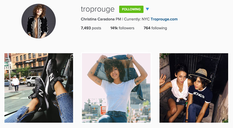 edgy style bloggers @troprouge