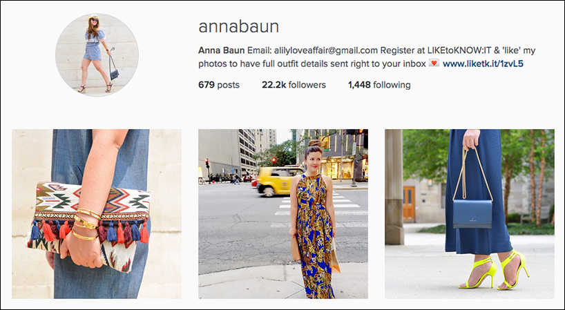 chicago fashion bloggers @annabaun