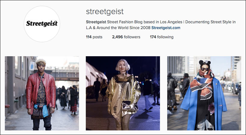 LA style bloggers @streetgeist