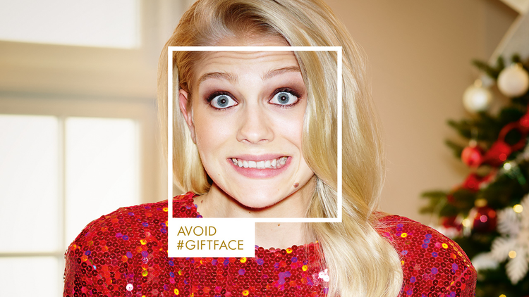 An image from “Gift Face” campaign by Adweek.