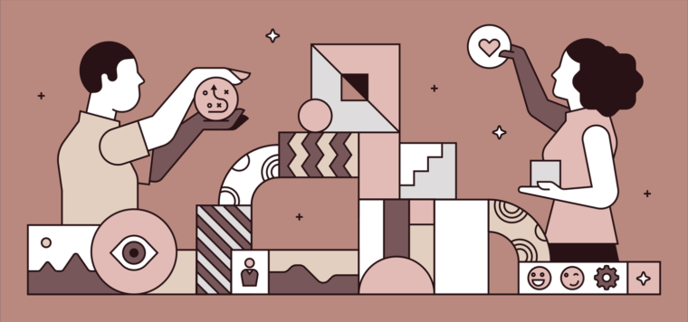 Colourful line illustration which reads How to Develop a Cohesive Instagram Brand Look
