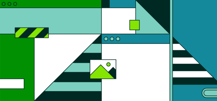 Green dominated Illustration which reads 5 Site Updates Bloggers Can Make to Improve Search Rankings