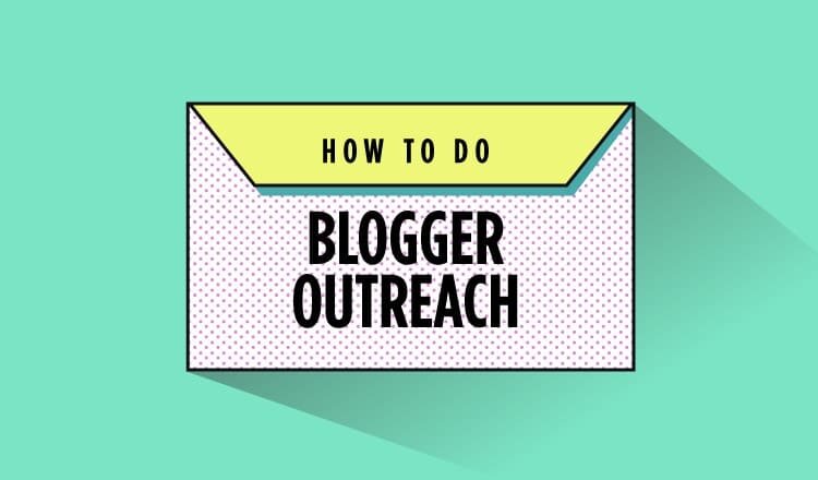 Title cover line illustration of envelope that reads How to Do Blogger Outreach