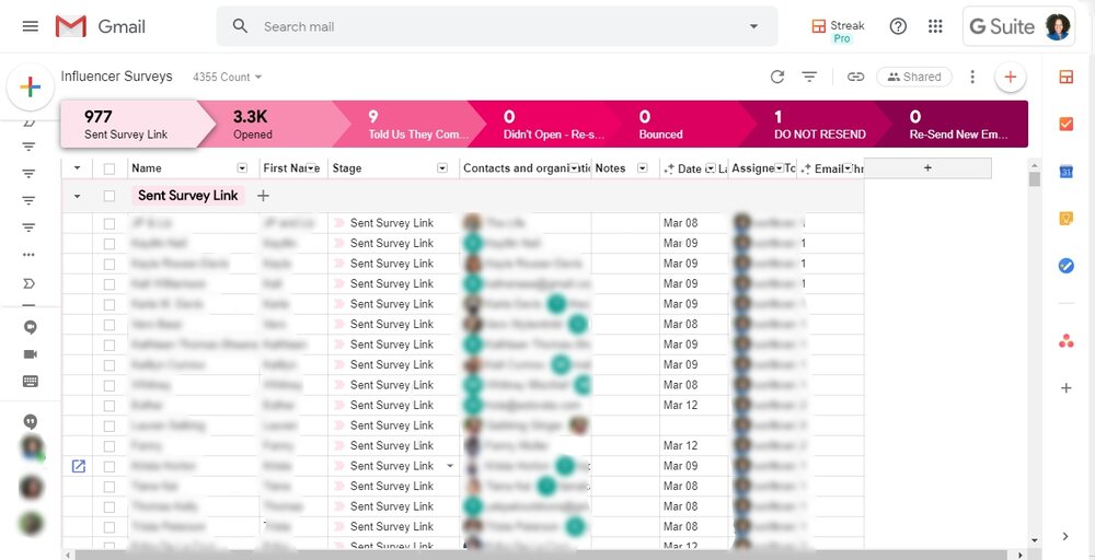 Screenshot of Streak