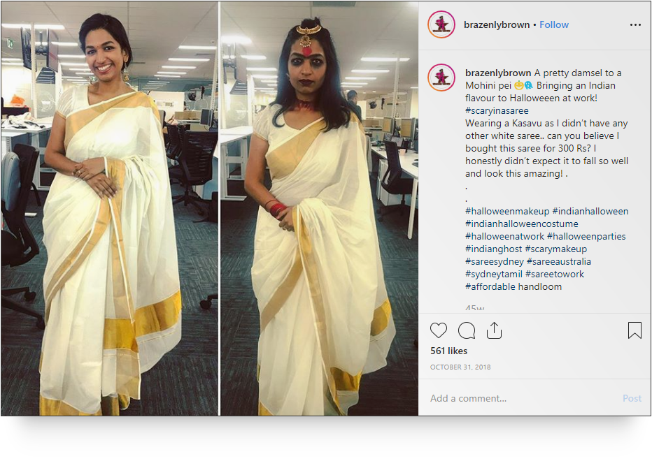 A screenshot of a post from @brazelynbrown on Instagram.