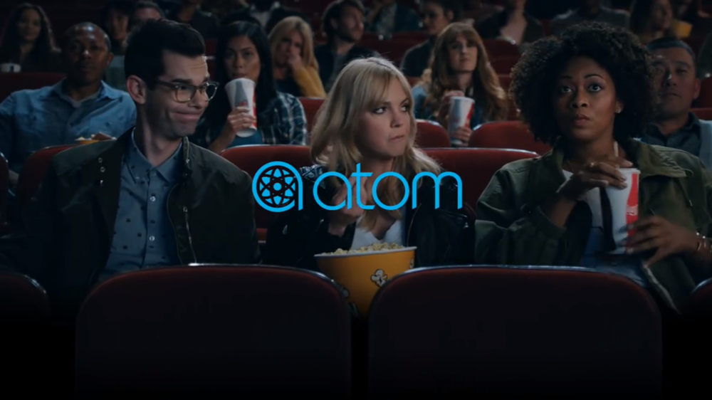 Image from the ad of atom VIP.