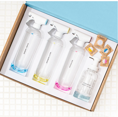 product line fo Blueland cleaning products