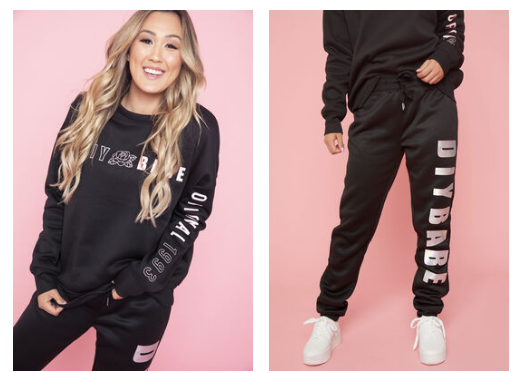 An image of LaurDIY Fleece-Lined Joggers