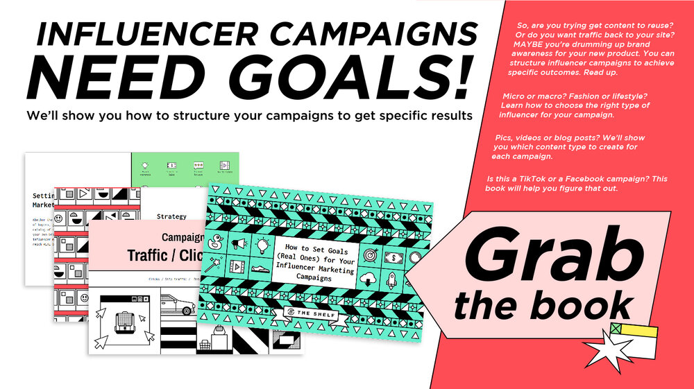 CTA graphic for Set Goals for your influencer marketing campaign book