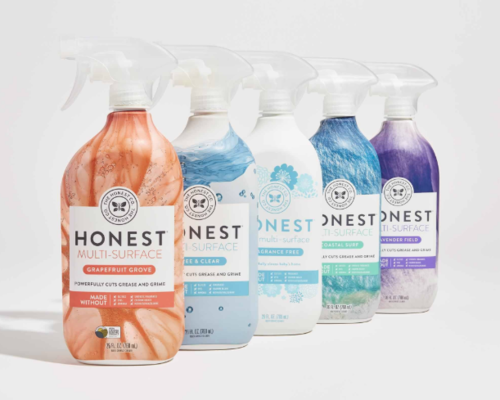 Honest Co cleaning sprays - product pic