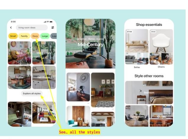 Pinterest shoppable pin examples