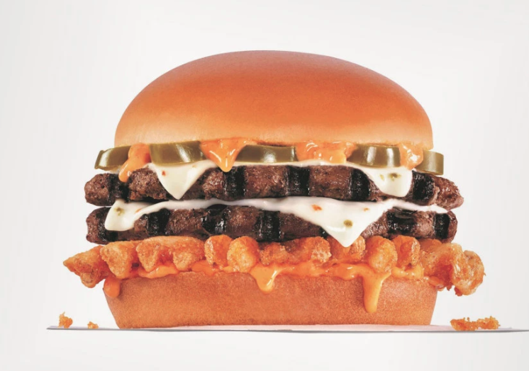 An image of a burger from New York Post.