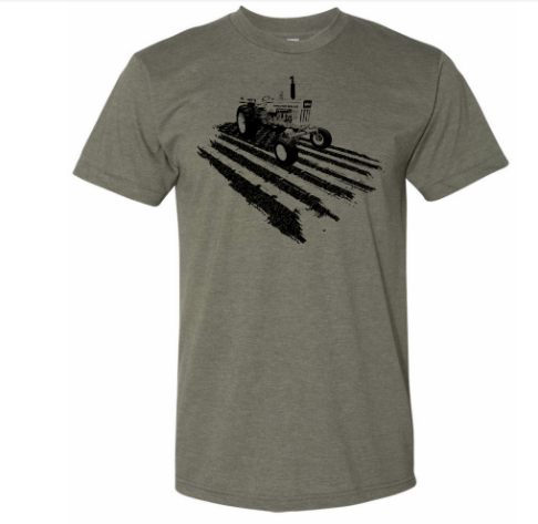 An image of Millennial Farmer Tractor Tee.