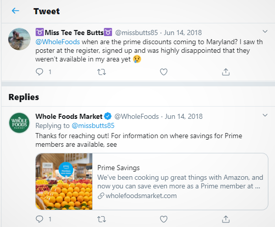 Whole Foods Retweet - Social Media Brand Presence example.png