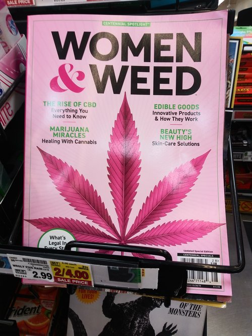An image of magzine on Women Weed