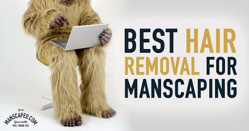 screenshot  of Pinterest ad from Manscaped