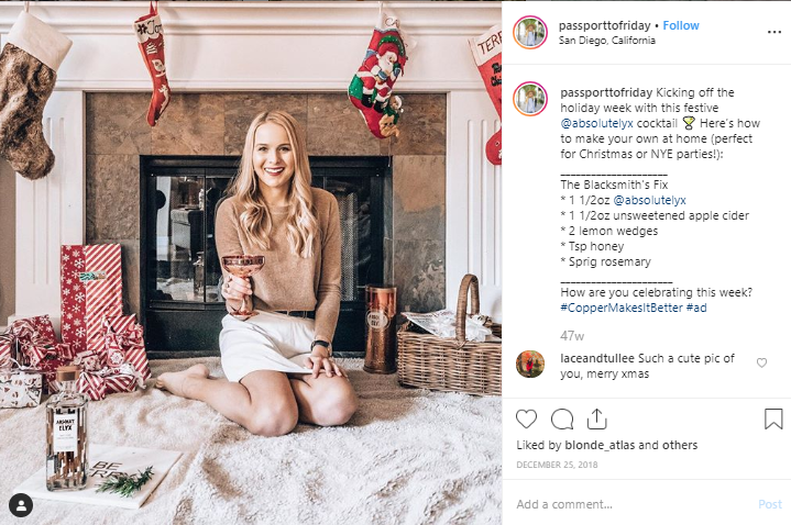 A picture of Chelsea Martin @passporttofriday from Instagram