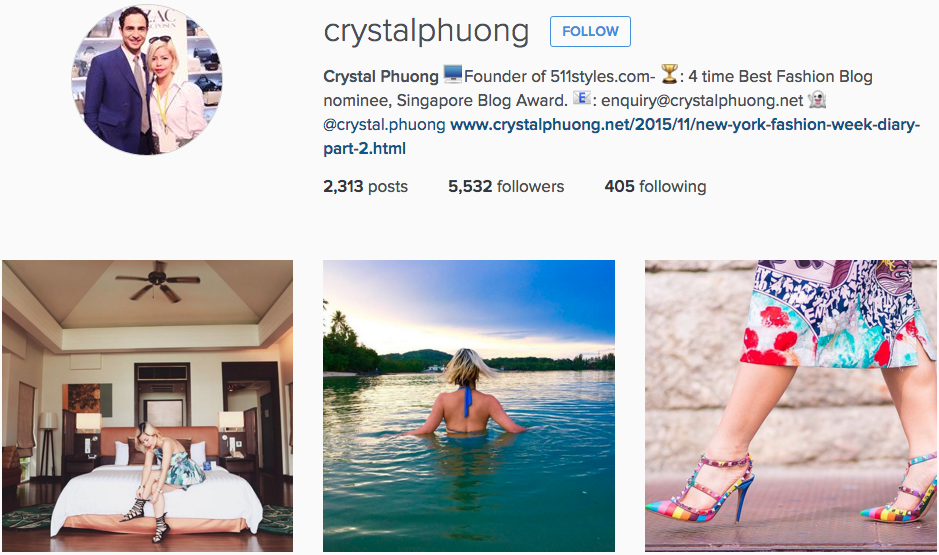 singapore fashion bloggers @crystalphuong