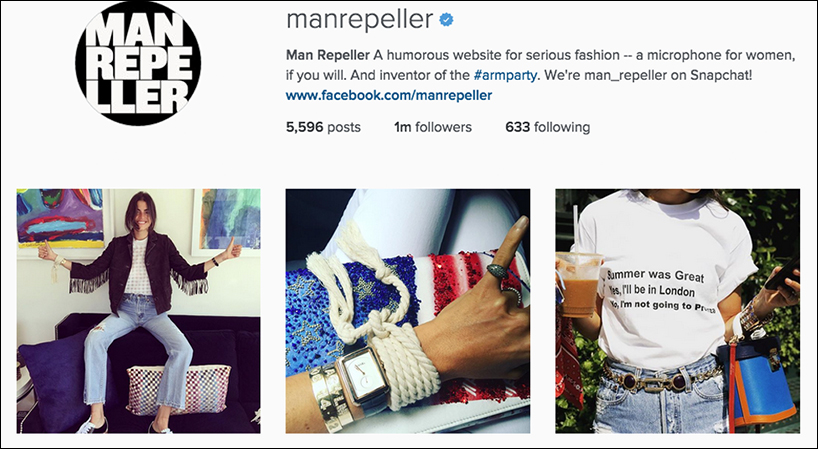 US fashion bloggers @manrepeller