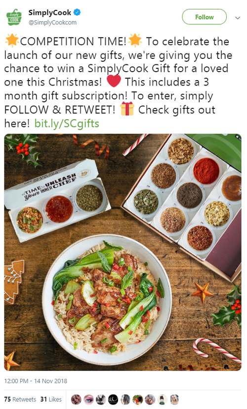 Screengrab of SimplyCook' s post on Twitter.