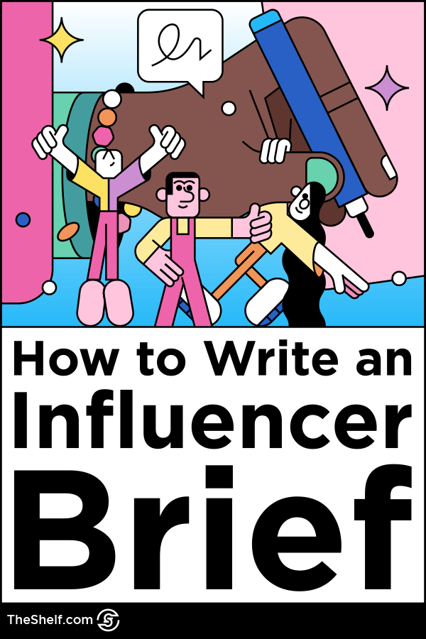 Pinterest pin How to Write an Influencer Brief