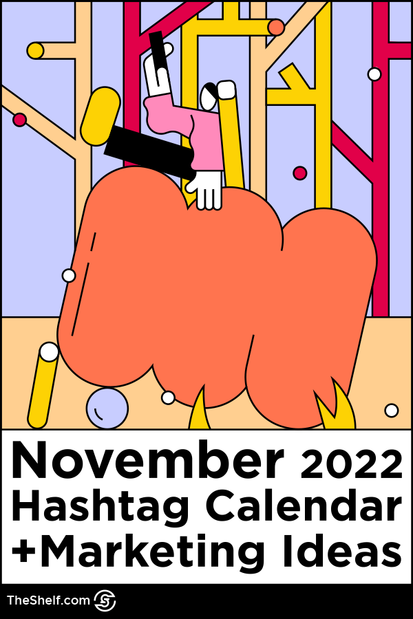 November 2022 Social Media Calendar Pinterest Pin
