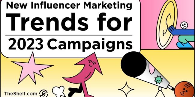 2023 Influencer marketing trends title graphic