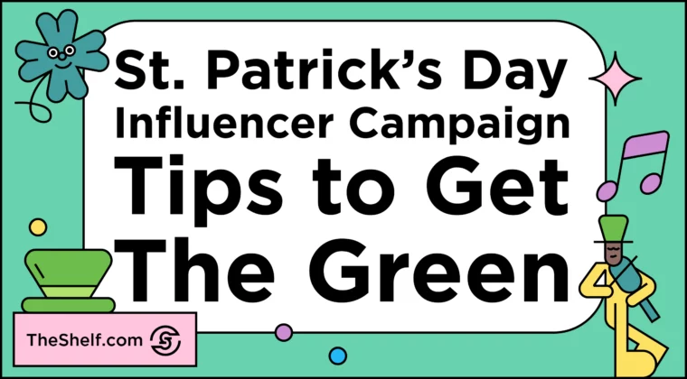 St. Patrick's Day title graphic - St. Patrick's Day influencer campaign